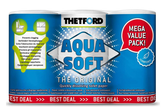 Thetford Aqua Soft quick dissolving toilet paper