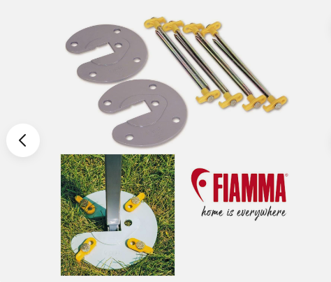 Fiamma awning plate