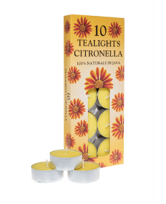 10 Citronella tealights