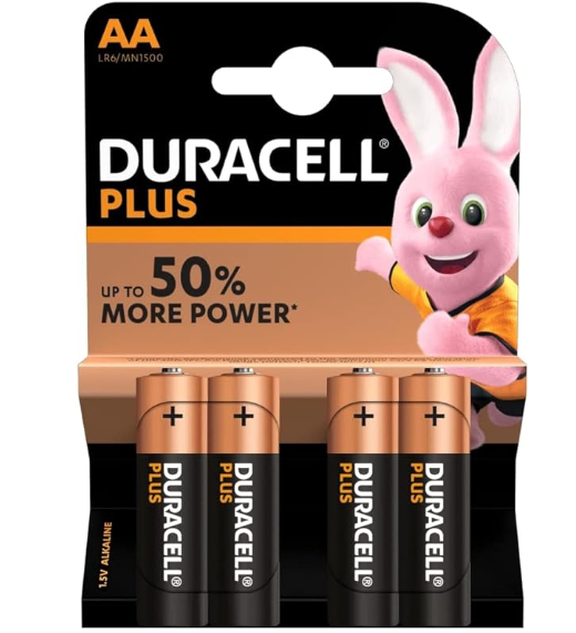 Duracell AA battery x4