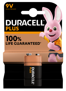 Duracell Plus 9V Battery