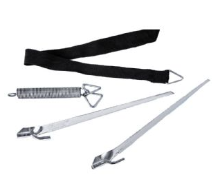 Fiamma Awning Tie Down S Black